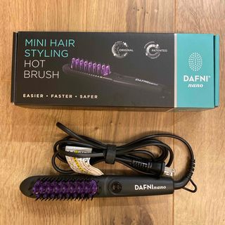 ヤーマン(YA-MAN)の美品　ヤーマン ストレートヘアアイロン ブラシ型 ツヤ DAFNI nano(ヘアアイロン)