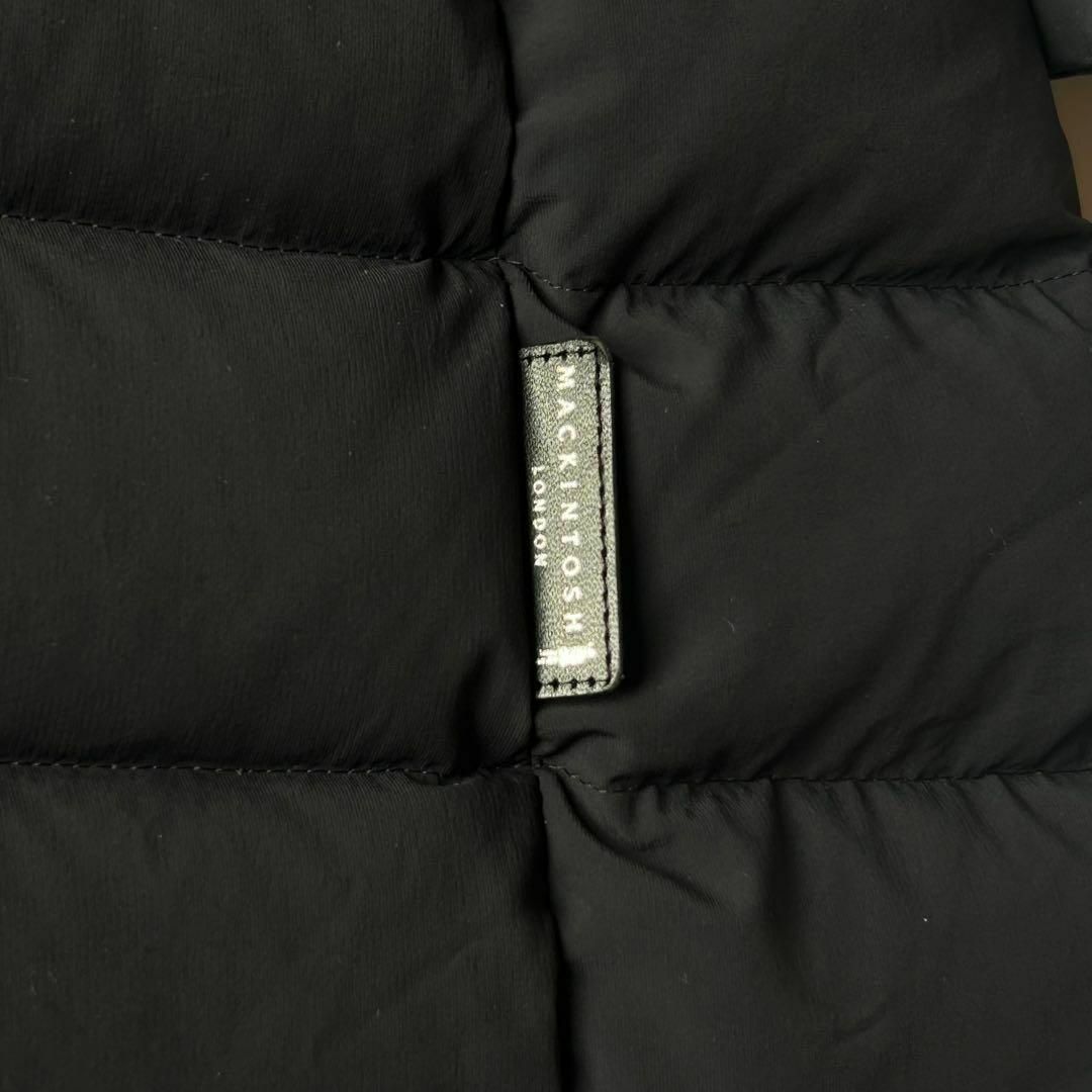 MACKINTOSH(マッキントッシュ)の大きいサイズ46✨MACKINTOSH  ロングダウンコート　黒 レディースのジャケット/アウター(ダウンジャケット)の商品写真