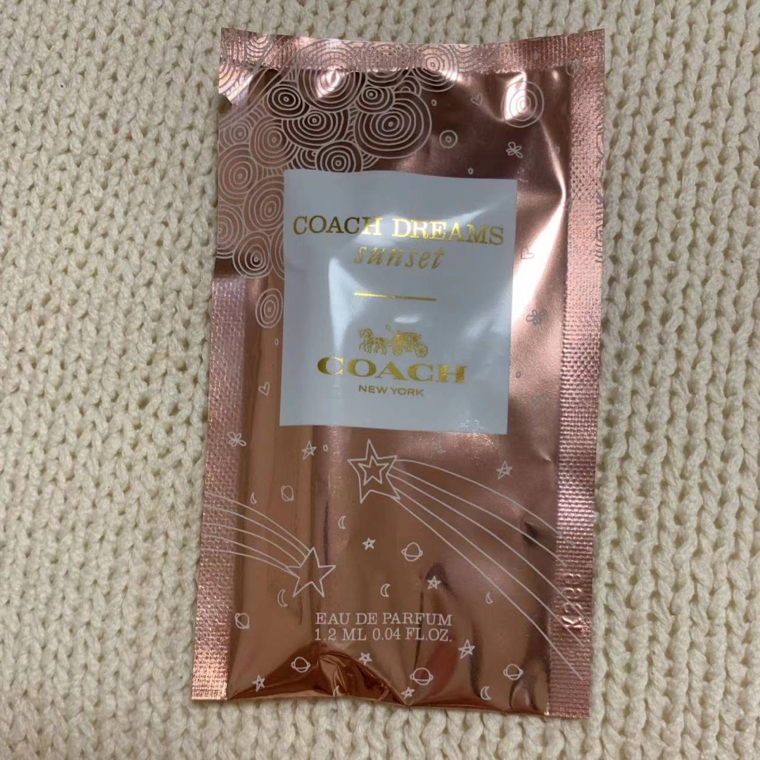 COACH(コーチ)の新作 COACH コーチ ドリームス サンセット EDP  サンプル 1.2ml コスメ/美容の香水(香水(女性用))の商品写真