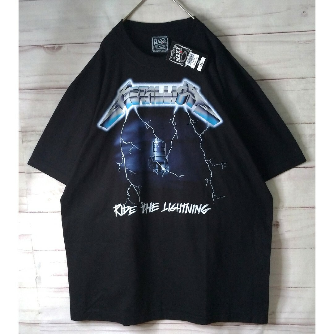 METALLICA(メタリカ)の《新品未使用》メタリカ ビッグサイズ 両面デザイン Tシャツ ブラック　バンドT メンズのトップス(Tシャツ/カットソー(半袖/袖なし))の商品写真