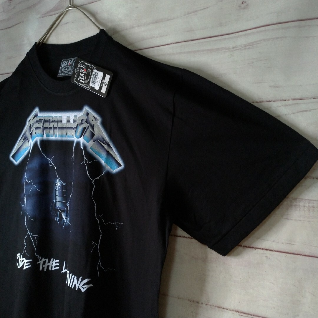 METALLICA(メタリカ)の《新品未使用》メタリカ ビッグサイズ 両面デザイン Tシャツ ブラック　バンドT メンズのトップス(Tシャツ/カットソー(半袖/袖なし))の商品写真
