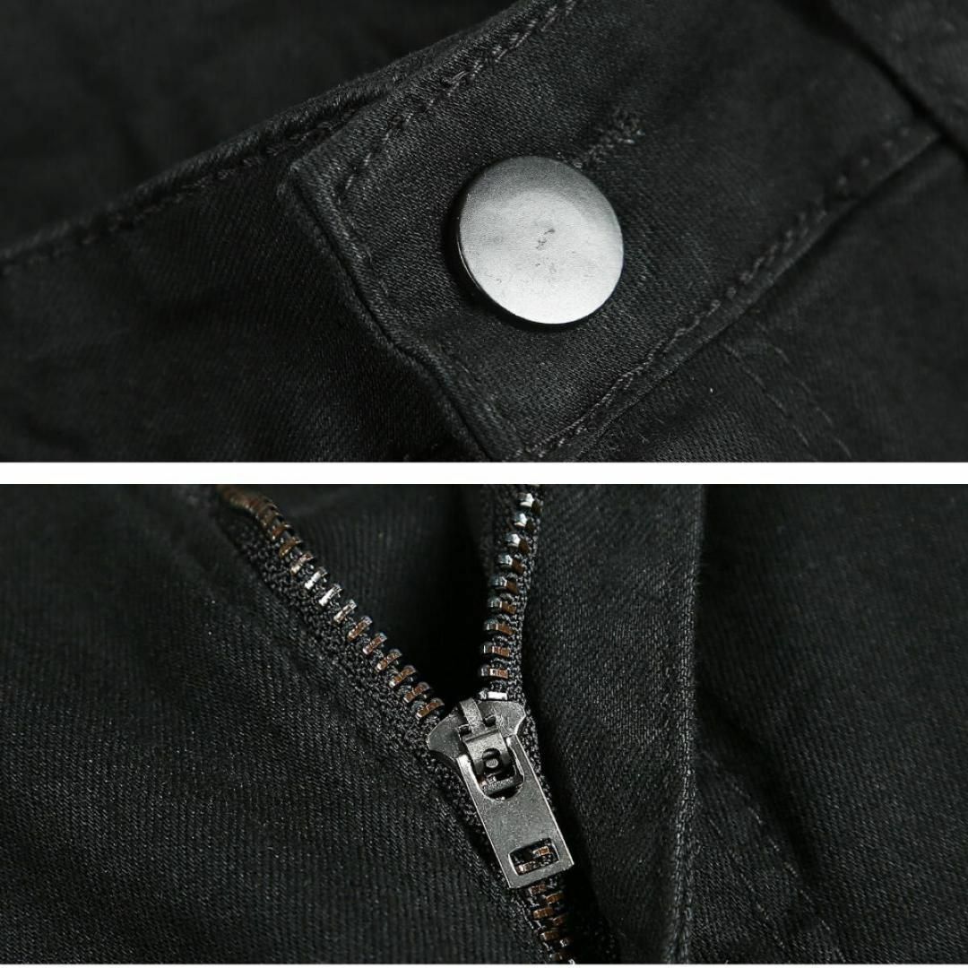 スキニーデニム デニムパンツ スキニージーンズ ストレッチ メンズ ブルー M メンズのパンツ(デニム/ジーンズ)の商品写真