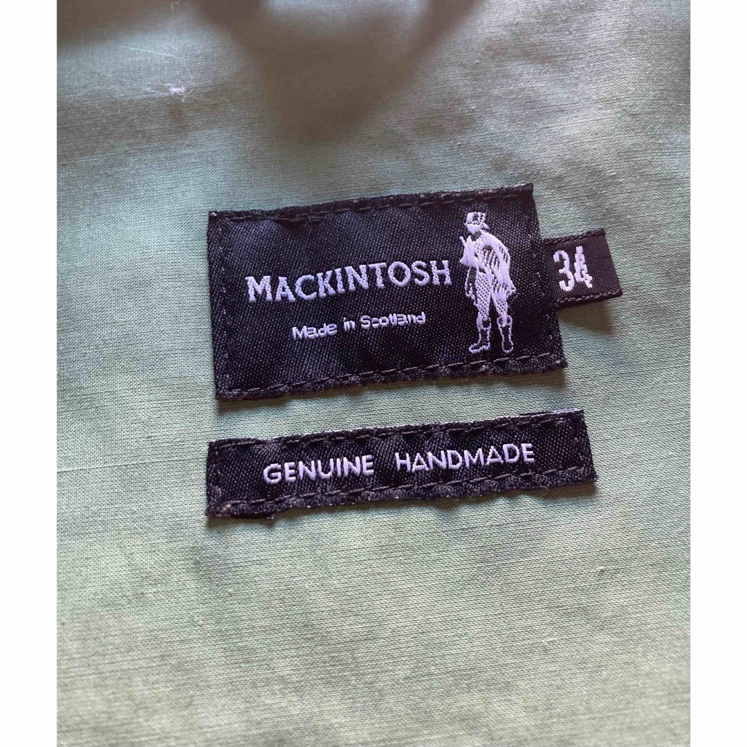MACKINTOSH(マッキントッシュ)の【春カラー】MACKINTOSH ゴム引きコート ピスタチオグリーン 34 レディースのジャケット/アウター(スプリングコート)の商品写真