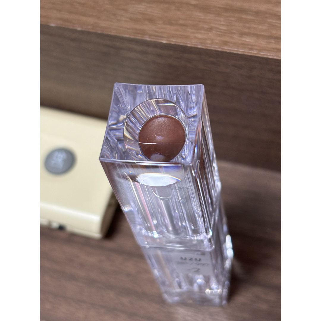 FLOWFUSHI(フローフシ)のUZU  ウズバイフローフシ 38°C / 99°F  -2 ブラウン コスメ/美容のベースメイク/化粧品(口紅)の商品写真