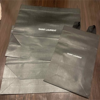 サンローラン(Saint Laurent)のサンローラン　紙袋　ショッピングバッグ　3枚(ショップ袋)