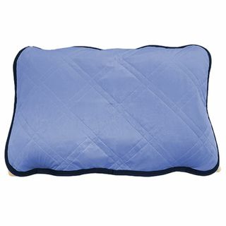 EiYU 枕パッド ひんやり接触冷感 ブルー 43x63cm(枕)