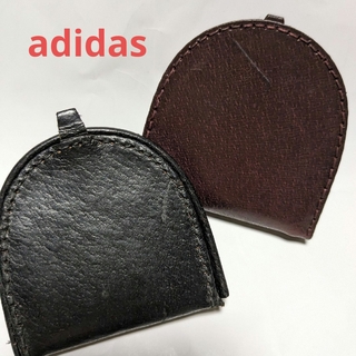 アディダス(adidas)のadidas コインケース(ブラック&ブラウン(コインケース/小銭入れ)
