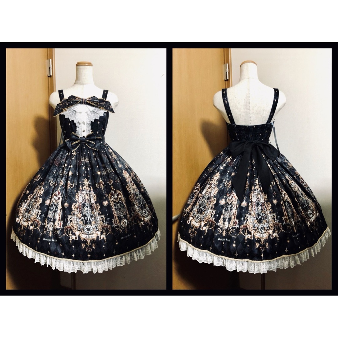 Angelic Pretty(アンジェリックプリティー)の大人気廃盤品 Alice and time corridorジャンパースカート エンタメ/ホビーのコスプレ(衣装)の商品写真