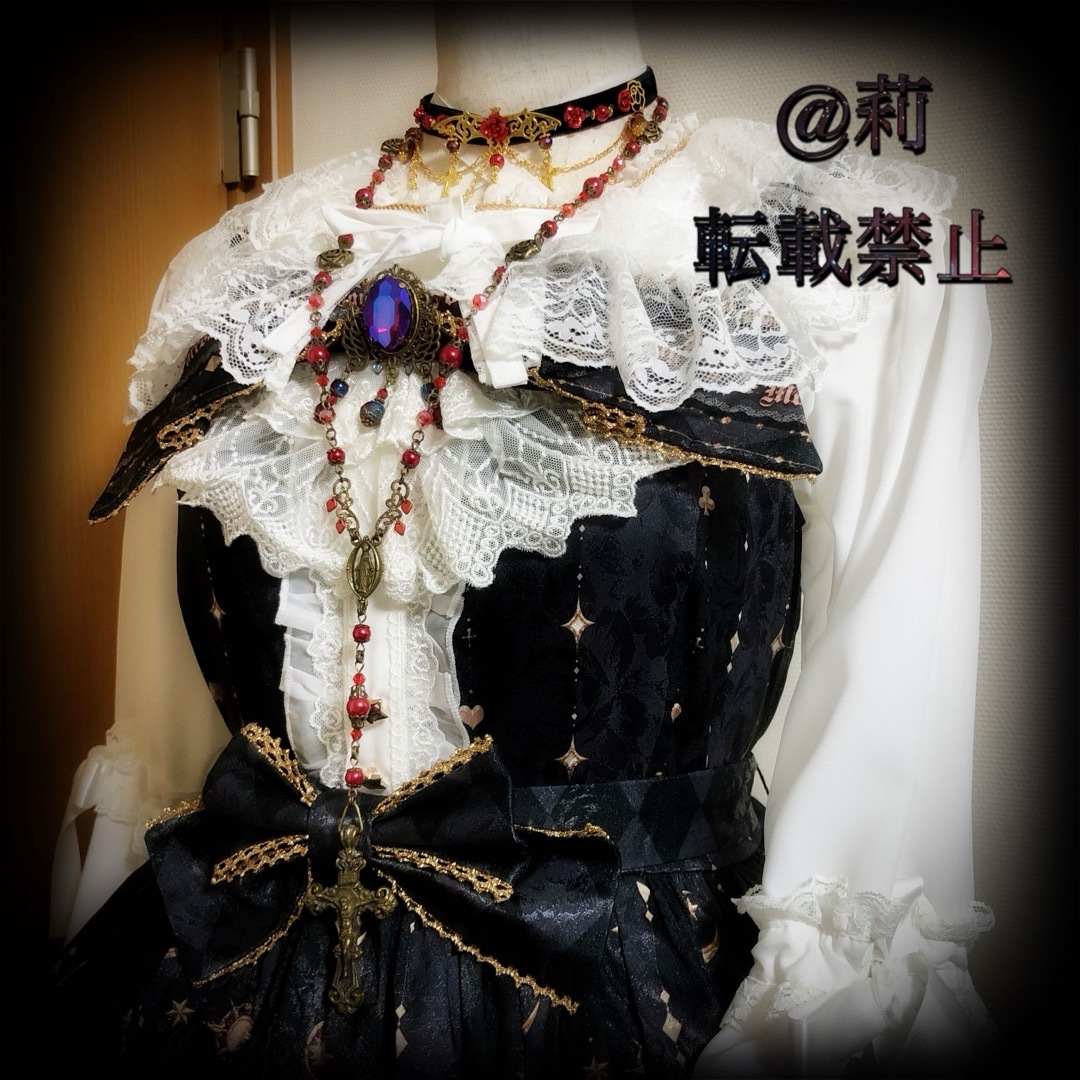 Angelic Pretty(アンジェリックプリティー)の大人気廃盤品 Alice and time corridorジャンパースカート エンタメ/ホビーのコスプレ(衣装)の商品写真