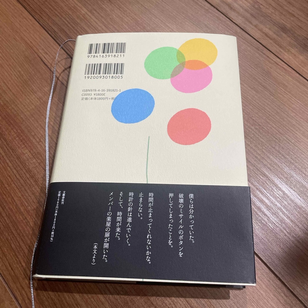 文藝春秋(ブンゲイシュンジュウ)のもう明日が待っている エンタメ/ホビーの本(文学/小説)の商品写真