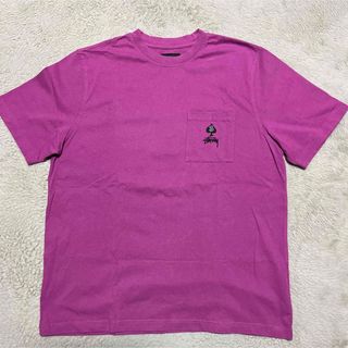 ステューシー(STUSSY)のSTUSSY スペードPocket tee ポケット　トランプ　tシャツ　 M(Tシャツ/カットソー(半袖/袖なし))