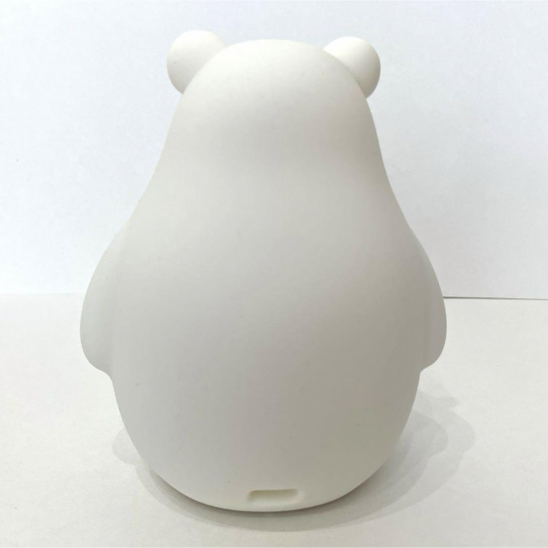 かわいい白熊 シリコン 優しい 授乳ライト デスクライト 3色ライト 目覚まし インテリア/住まい/日用品のライト/照明/LED(テーブルスタンド)の商品写真