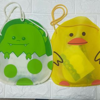 アメニティ 恐竜 ひよこ お子さま用(歯ブラシ/歯みがき用品)