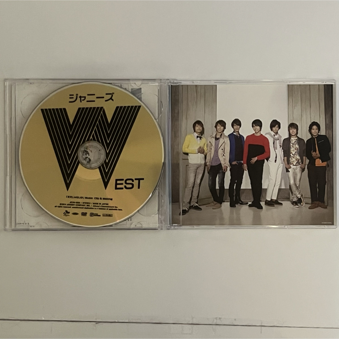 ジャニーズWEST(ジャニーズウエスト)のええじゃないか　WEST. 初回盤　WEST盤 エンタメ/ホビーのCD(ポップス/ロック(邦楽))の商品写真