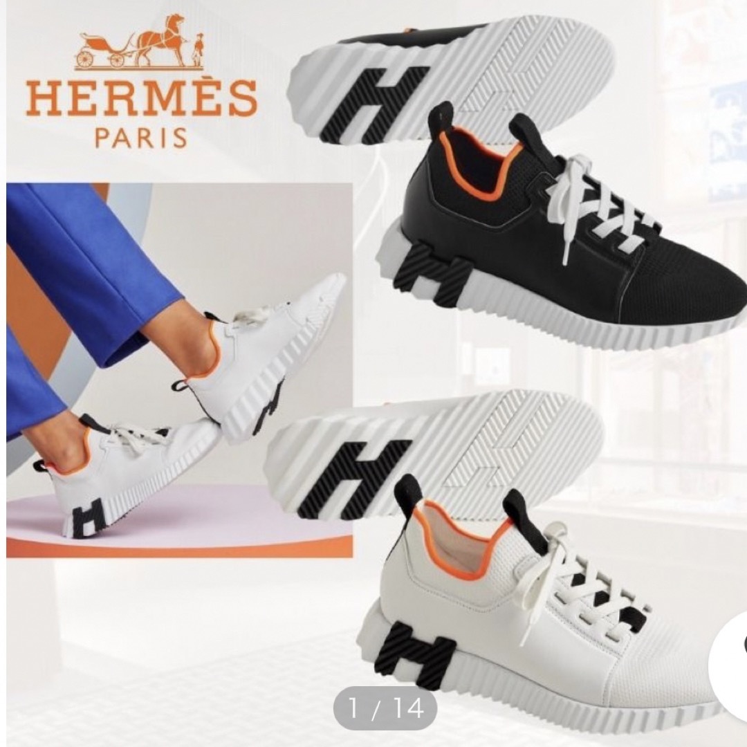 Hermes(エルメス)の2023 HERMES Depart スニーカー 《デパール》 エルメス レディースの靴/シューズ(スニーカー)の商品写真