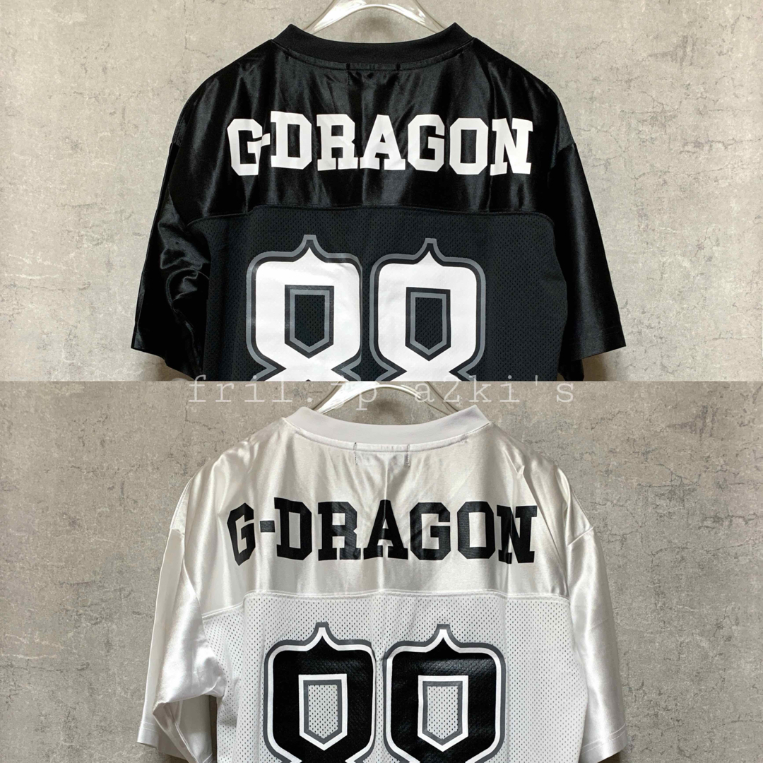 BIGBANG(ビッグバン)のG-DRAGON フットボールTシャツ２枚 エンタメ/ホビーのタレントグッズ(アイドルグッズ)の商品写真