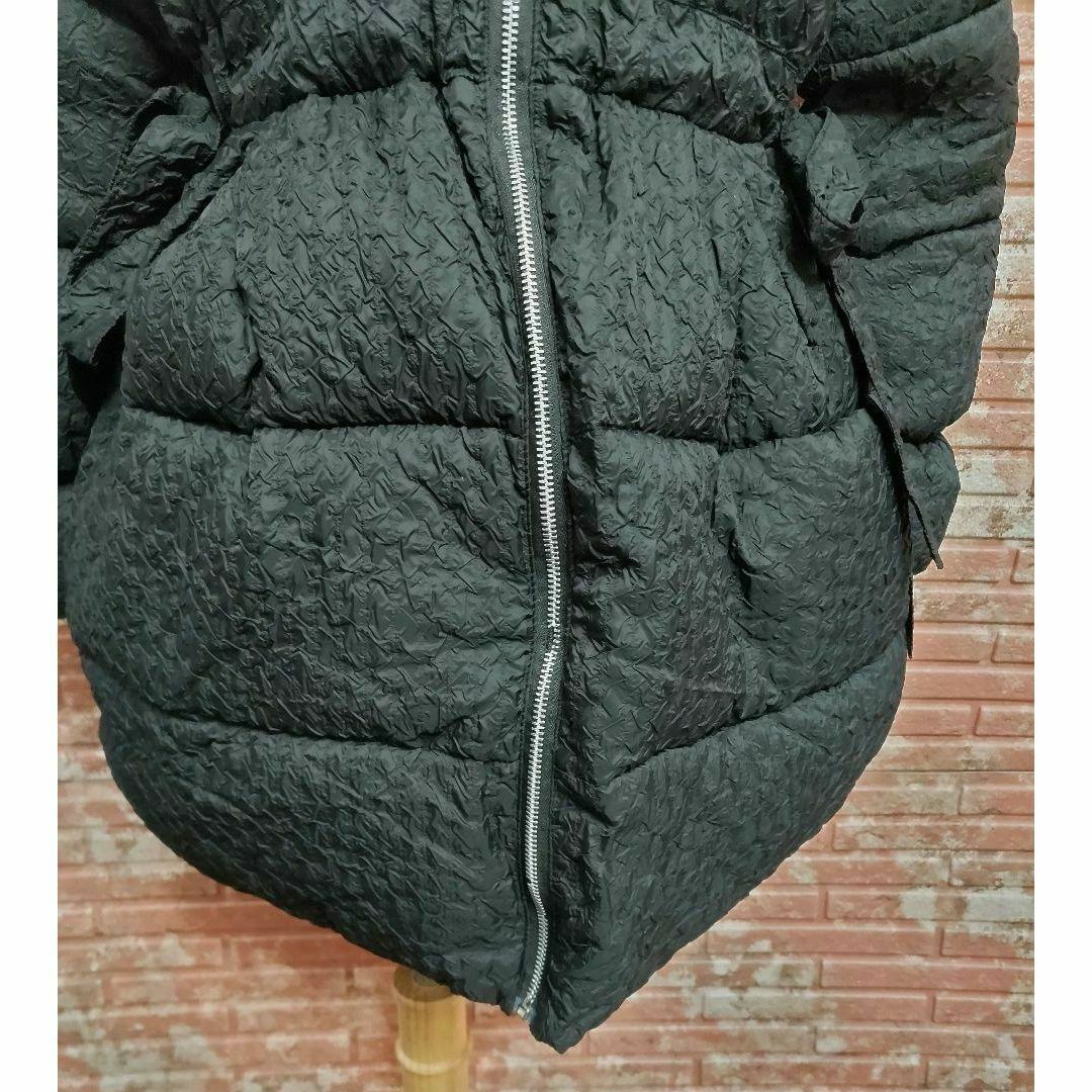 Gao Ji Fashion フェイクファー付き フルジップ ジャケット 黒 M レディースのジャケット/アウター(その他)の商品写真