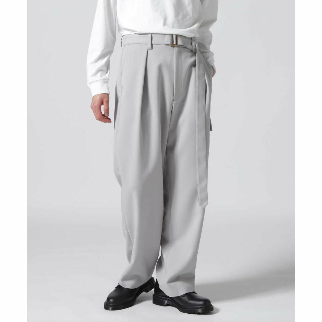 CULLNI Twill Patch Pocket Wide Pants メンズのパンツ(ワークパンツ/カーゴパンツ)の商品写真