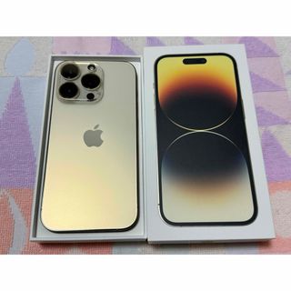 iPhone - 美品　iPhone 14Pro 128GB ゴールド　付属品未使用