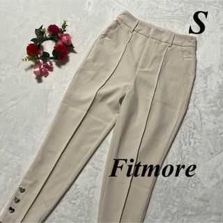 フィットモア　Fitmore ♡ カジュアルパンツ　アイボリー系　S 即発送(カジュアルパンツ)