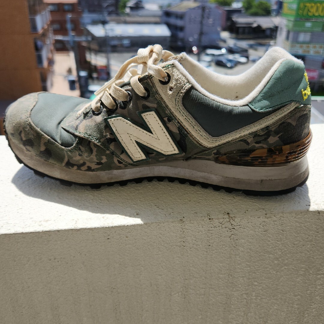 New Balance(ニューバランス)のニューバランス ML574CBC 迷彩柄 24.5cm レディースの靴/シューズ(スニーカー)の商品写真