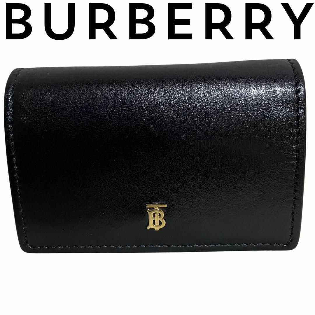 BURBERRY(バーバリー)の【新品同様】バーバリー BURBERRY チェーンコンパクトウォレット レディースのファッション小物(財布)の商品写真