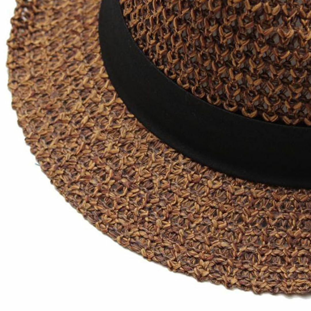 [14+ ICHIYON PLUS] 帽子 麦わら帽子 ハット メンズ アゼ編み メンズのファッション小物(その他)の商品写真