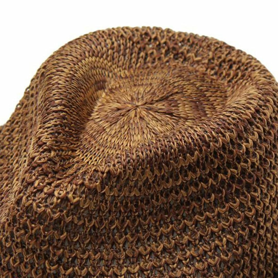 [14+ ICHIYON PLUS] 帽子 麦わら帽子 ハット メンズ アゼ編み メンズのファッション小物(その他)の商品写真
