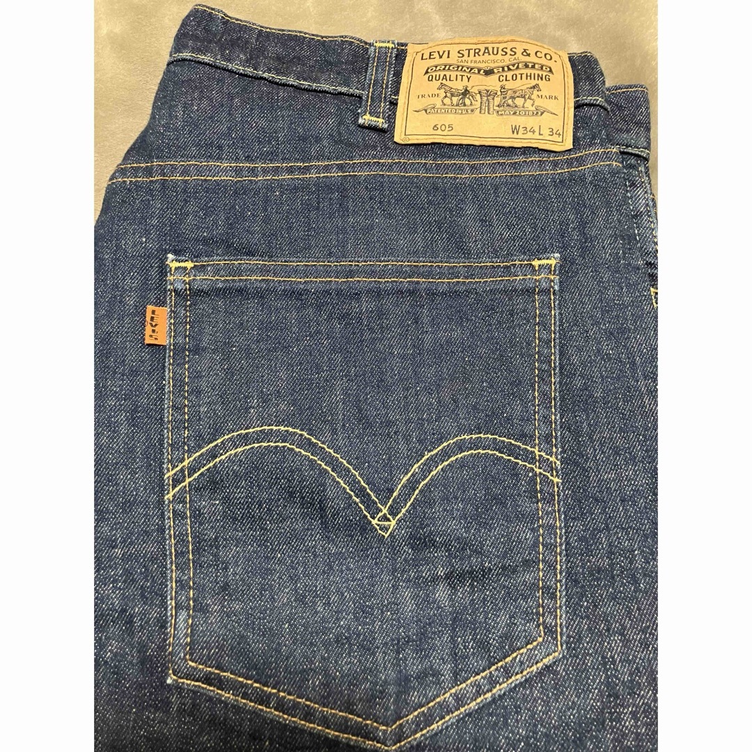 Levi's(リーバイス)のLevi's リーバイス 605 LVC W34 L34 BIGE オレンジタブ メンズのパンツ(デニム/ジーンズ)の商品写真