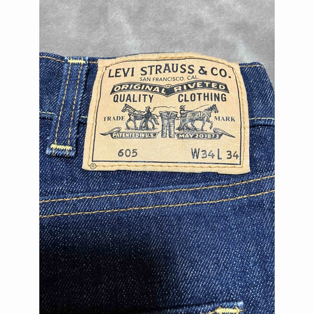 Levi's(リーバイス)のLevi's リーバイス 605 LVC W34 L34 BIGE オレンジタブ メンズのパンツ(デニム/ジーンズ)の商品写真