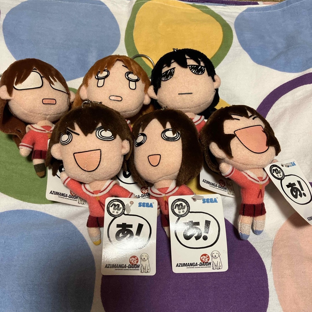 あずまんが大王 ぬいぐるみ キーホルダーの通販 by もっさん's あずまんが大王 ぬいぐるみ キーホルダーの通販 by もっさん's