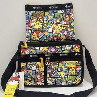 レスポートサック(LeSportsac)の【新品】レスポートサック  ポケモン　ミニ　ショルダーバッグ　ポーチ付き(ショルダーバッグ)