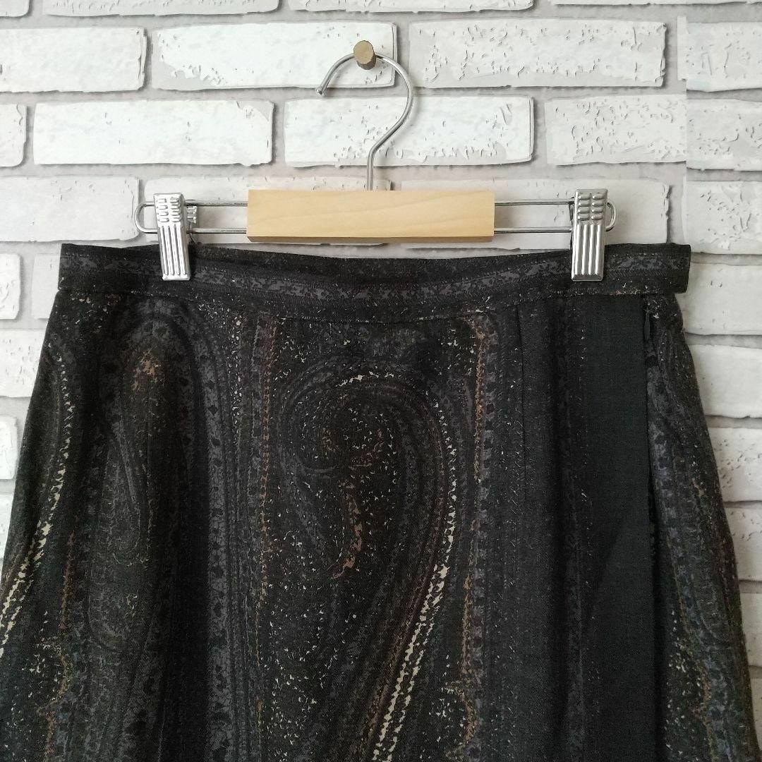 HANAE MORI(ハナエモリ)の【極美品】HANAE MORI ハナエモリ スカート サイズ40 レディースのスカート(ひざ丈スカート)の商品写真