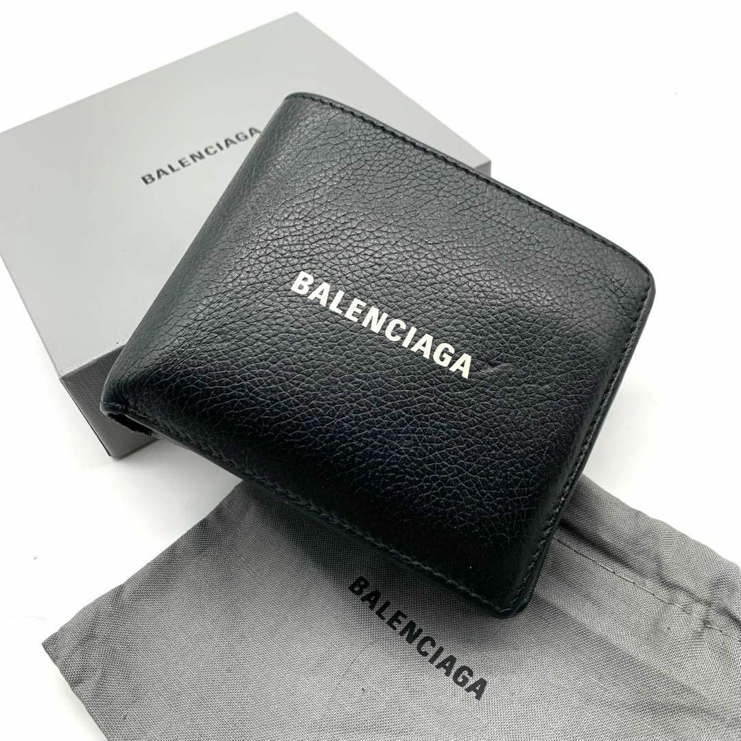 Balenciaga(バレンシアガ)のバレンシアガ 折りたたみ 財布　ウォレット 黒 ブラック メンズのファッション小物(折り財布)の商品写真