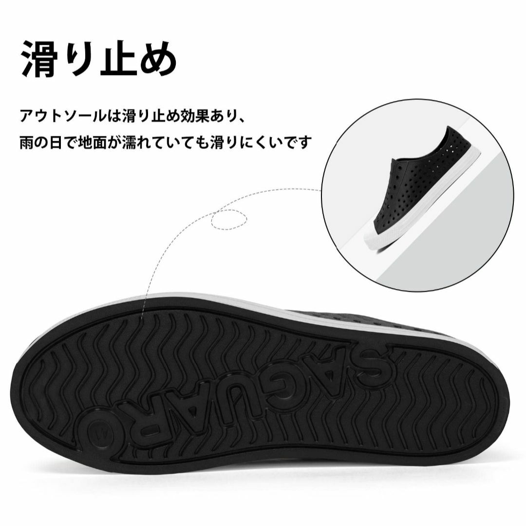 [SAGUARO] 超軽量 サンダル スリッポン 男女兼用 蒸れず スニーカー  メンズの靴/シューズ(その他)の商品写真