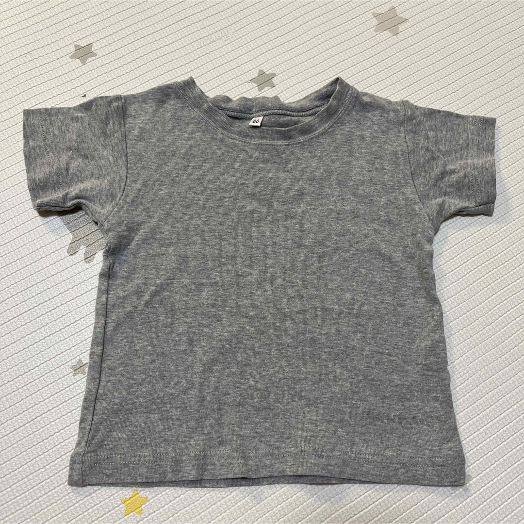 80センチ　半袖　Tシャツ　男　夏　キッズ　4枚セット　子供　まとめ売り キッズ/ベビー/マタニティのベビー服(~85cm)(Ｔシャツ)の商品写真