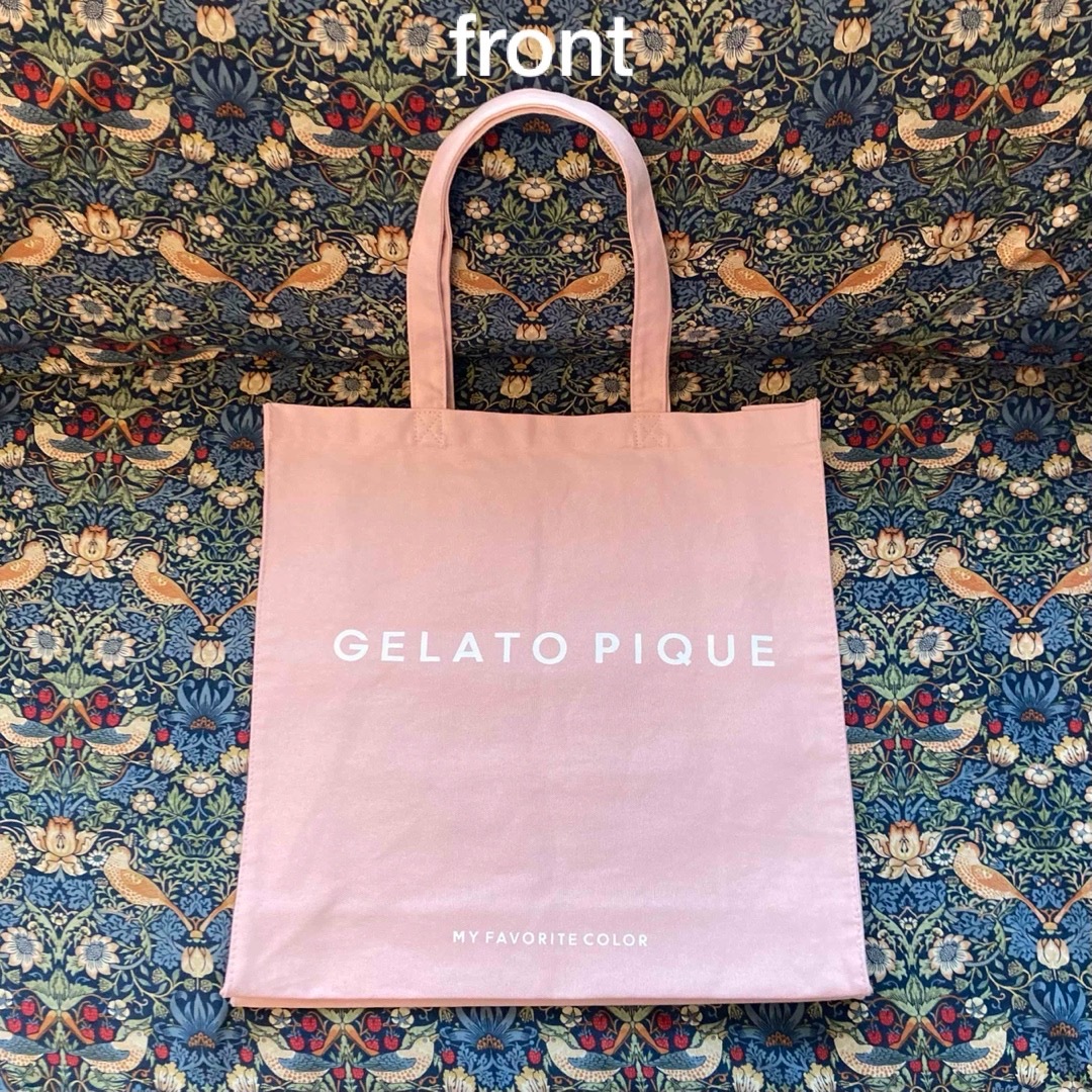 gelato pique(ジェラートピケ)の未使用 gelato pique ジェラート ピケ ホビートートバッグ ピンク レディースのバッグ(トートバッグ)の商品写真