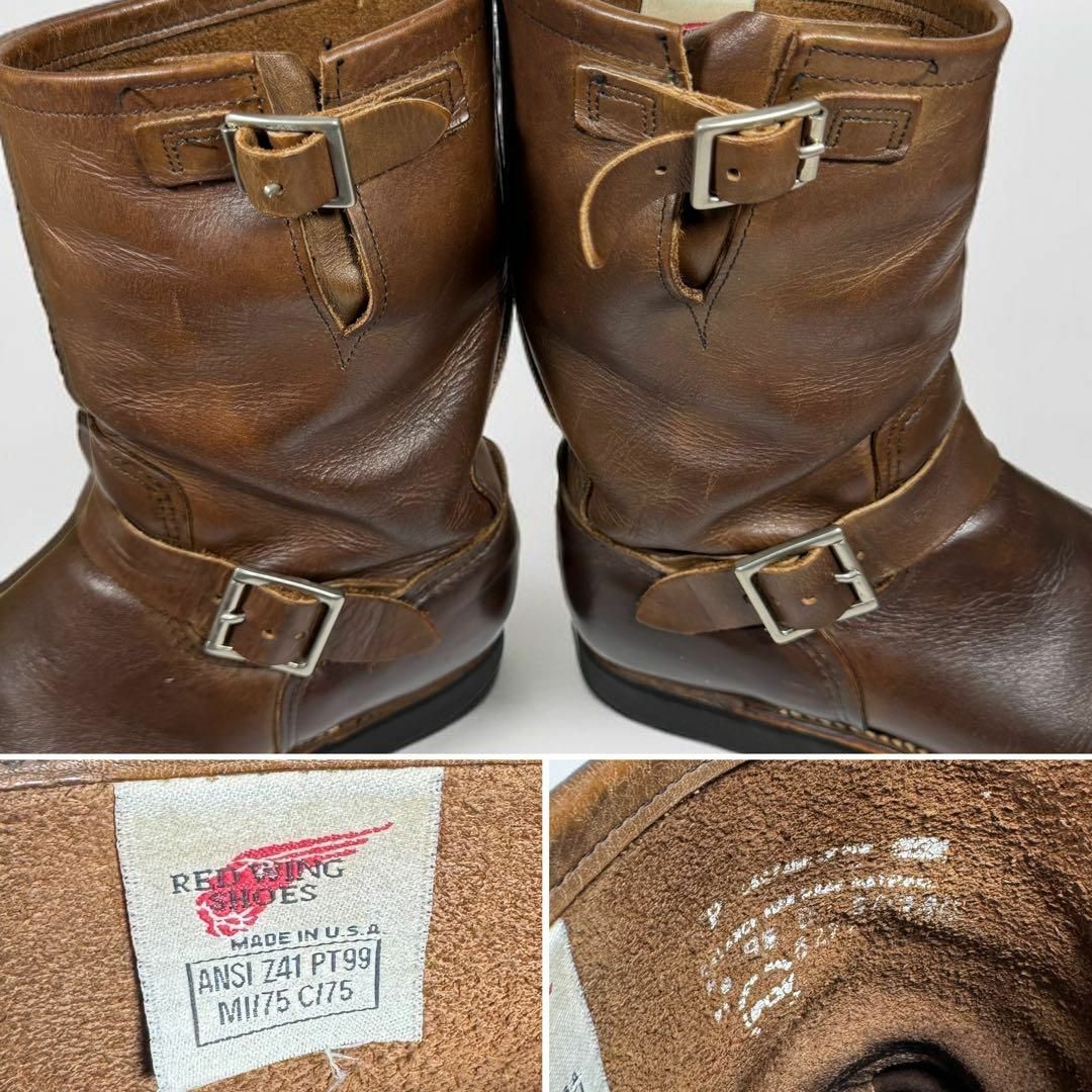 REDWING(レッドウィング)の【希少モデル】 RED WING 8272 エンジニア PT99 90周年記念 メンズの靴/シューズ(ブーツ)の商品写真