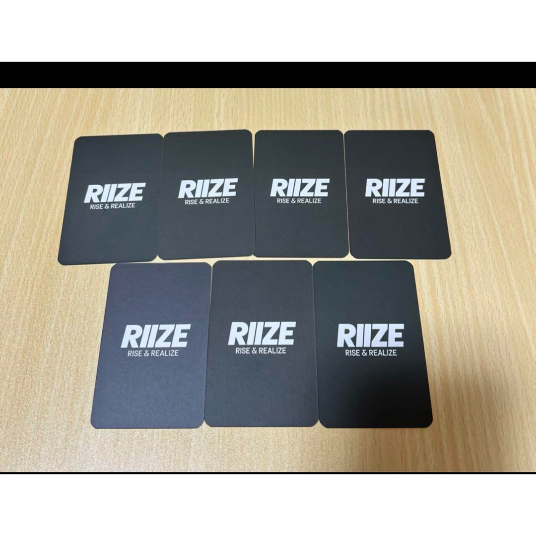 RIIZE  トレカ  セット エンタメ/ホビーのCD(K-POP/アジア)の商品写真