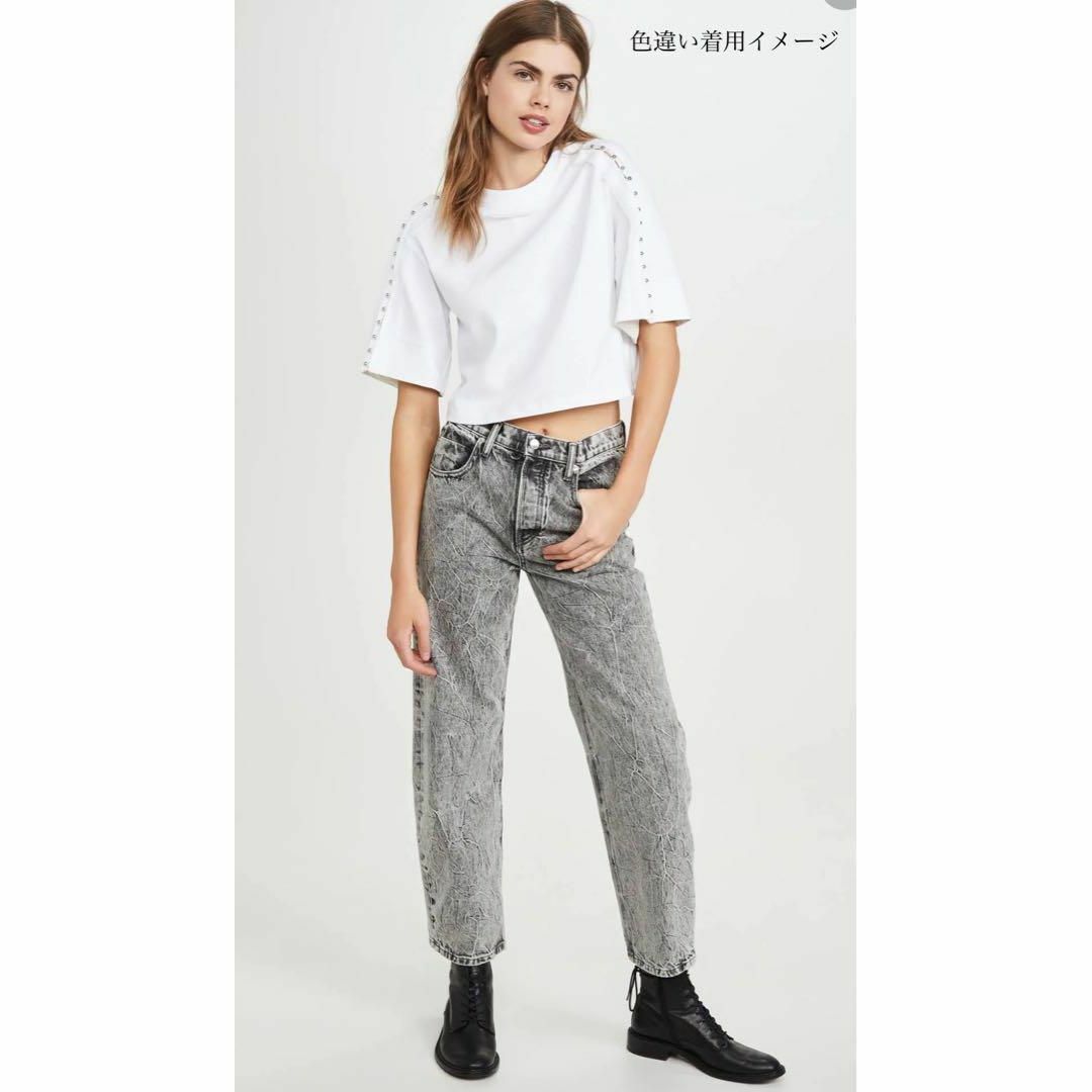 3.1 Phillip Lim(スリーワンフィリップリム)の美品 3.1 phillip lim スタッズスリーブ カットソー ブラック M レディースのトップス(Tシャツ(長袖/七分))の商品写真