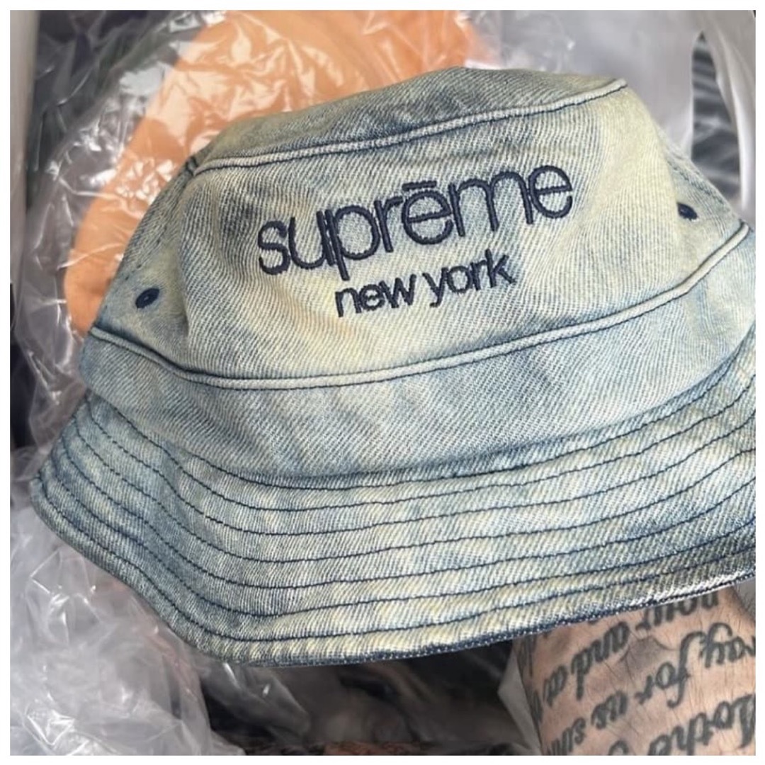 Supreme(シュプリーム)のシュプリームChino Twill Crusher Dirty Indigo新品 メンズの帽子(ハット)の商品写真