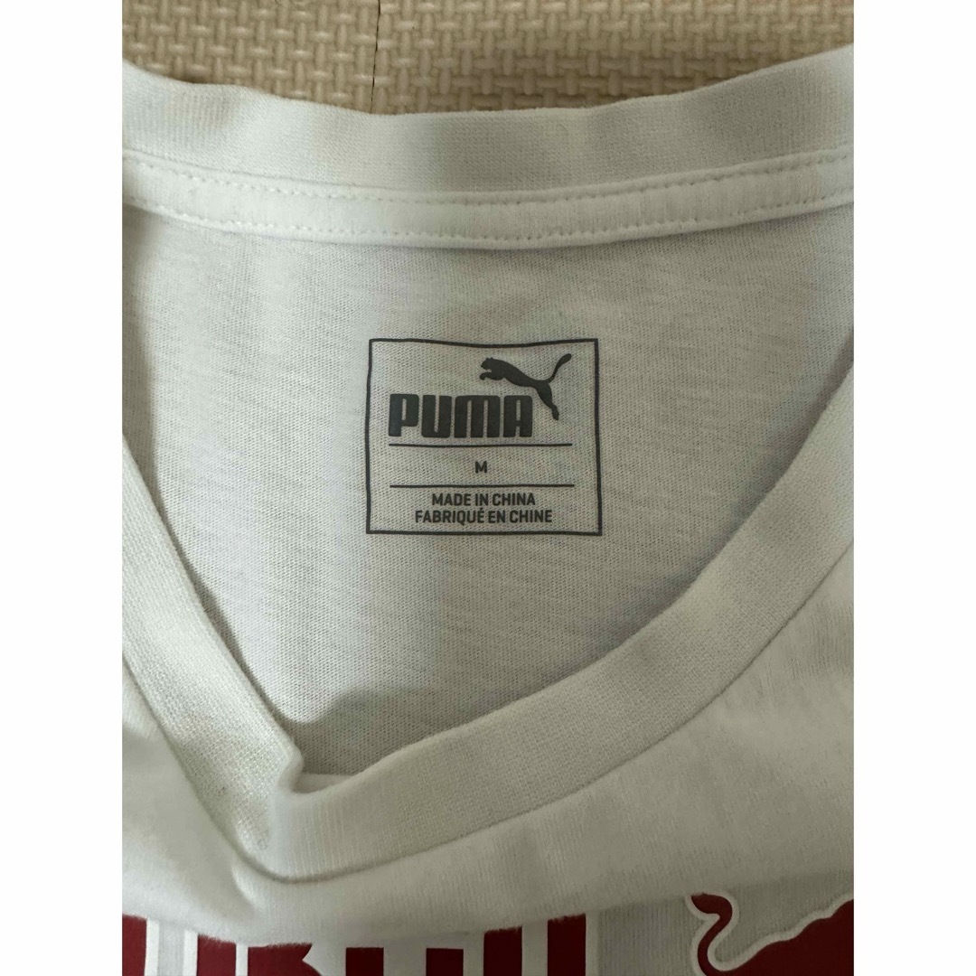 PUMA(プーマ)の【PUMA プーマ】レッドブル　半袖Tシャツ　トップス　Mサイズ メンズのトップス(Tシャツ/カットソー(半袖/袖なし))の商品写真