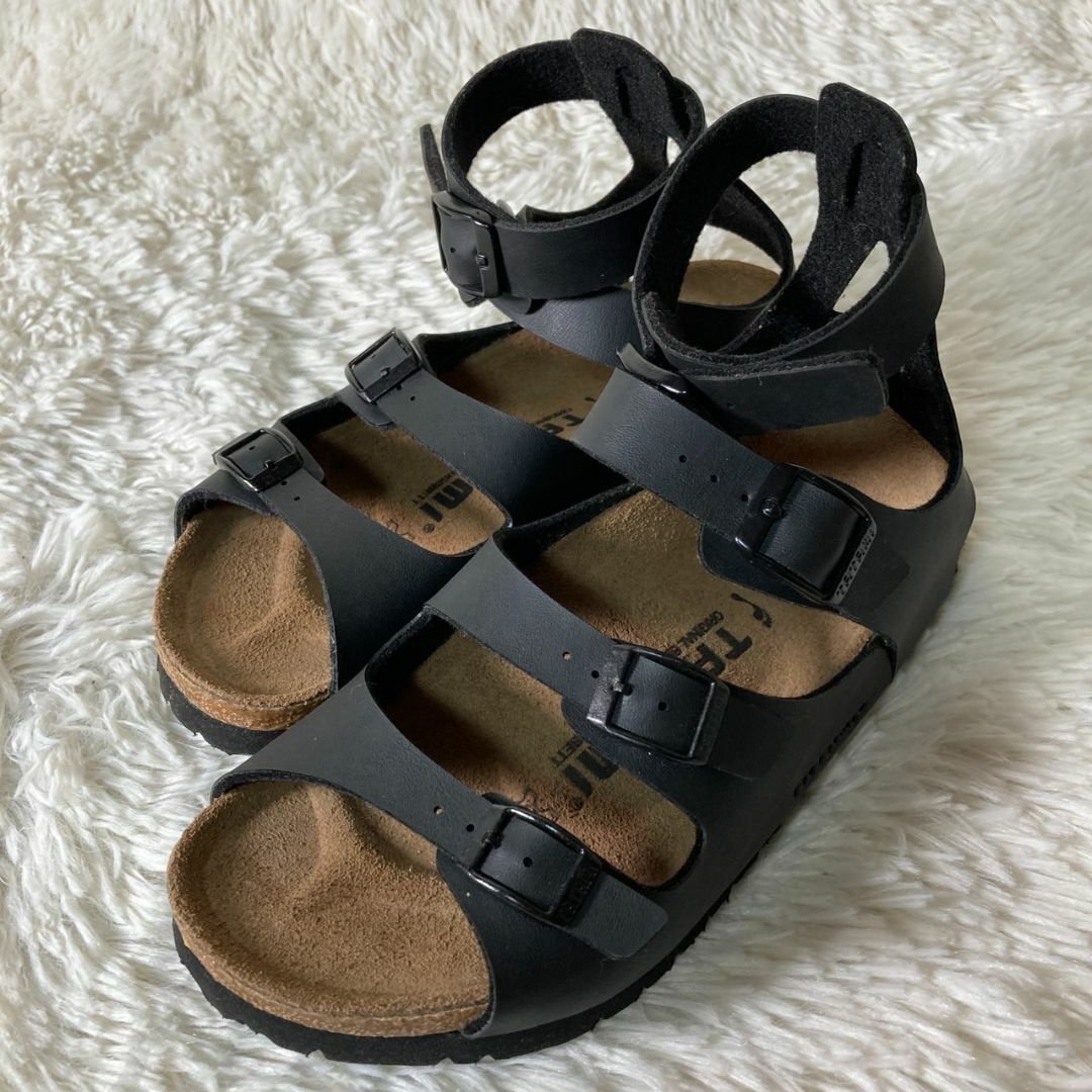 BIRKENSTOCK(ビルケンシュトック)のほぼ未使用 ビルケンシュトック TATAMI タタミ ストラップ サンダル 36 レディースの靴/シューズ(サンダル)の商品写真