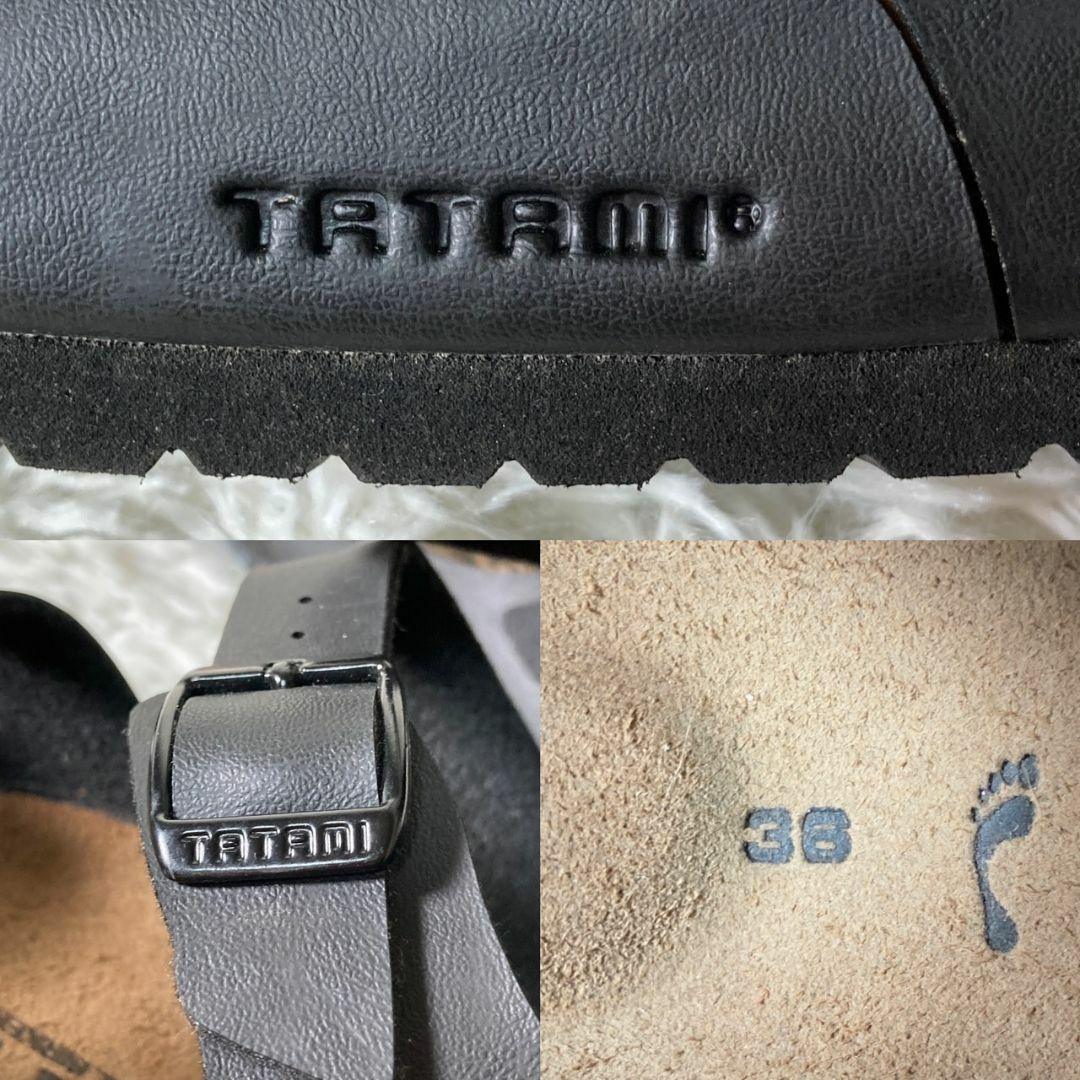 BIRKENSTOCK(ビルケンシュトック)のほぼ未使用 ビルケンシュトック TATAMI タタミ ストラップ サンダル 36 レディースの靴/シューズ(サンダル)の商品写真