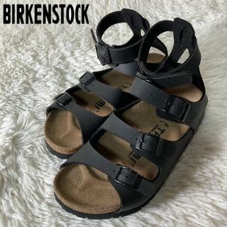 ビルケンシュトック(BIRKENSTOCK)のほぼ未使用 ビルケンシュトック TATAMI タタミ ストラップ サンダル 36(サンダル)