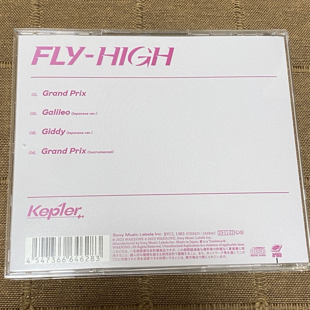 Kep1er FLY-HIGH 通常盤(ピクチャーレーベル ダヨン) エンタメ/ホビーのCD(K-POP/アジア)の商品写真