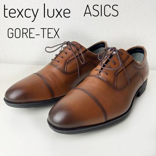 【美品】texcy luxe ゴアテックス　アシックス　ビジネスシューズ　28(ドレス/ビジネス)