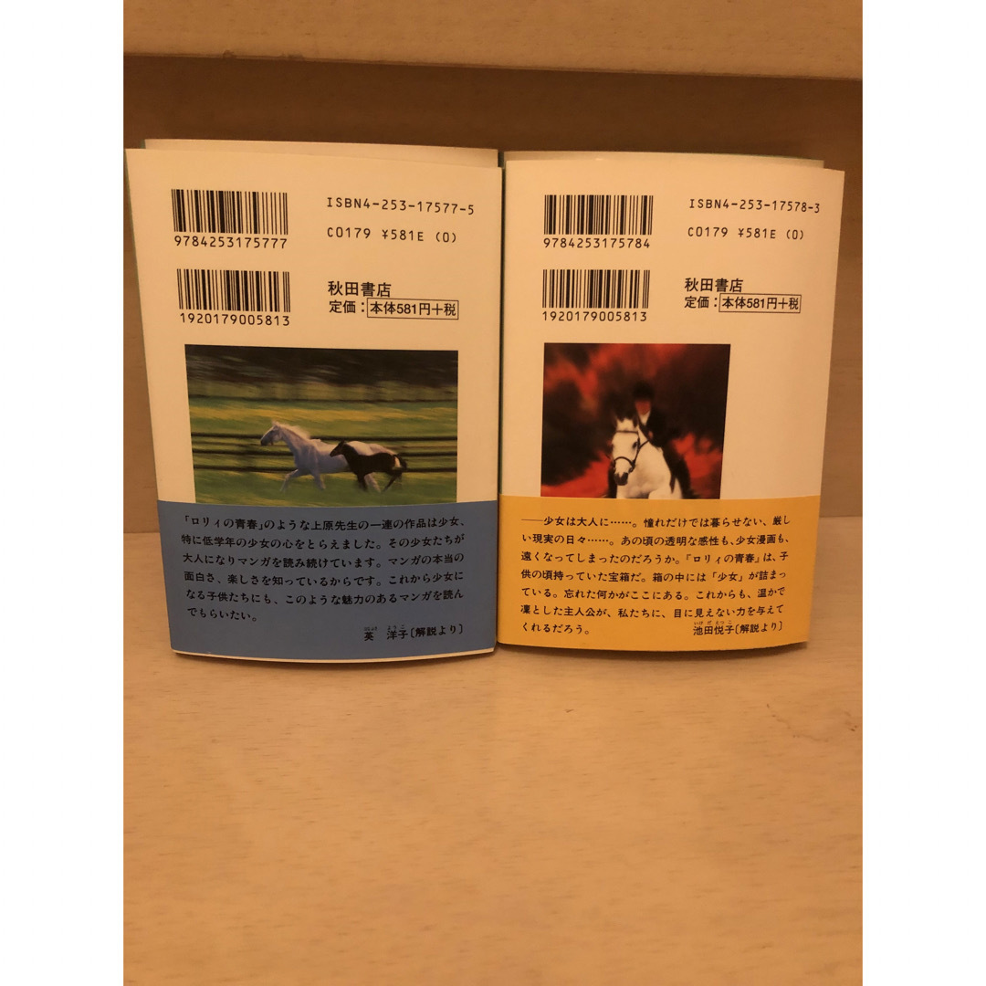 秋田書店(アキタショテン)の【24時間以内発送‼️】ロリィの青春 上原きみ子  秋田文庫 1巻～6巻 エンタメ/ホビーの漫画(全巻セット)の商品写真