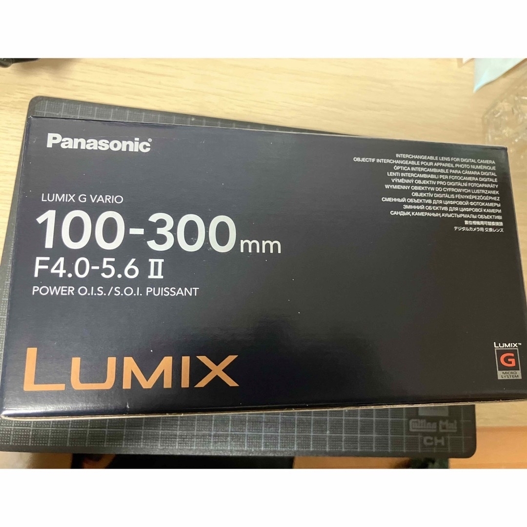 Panasonic(パナソニック)の新品 LUMIX G VARIO 100-300mm H-FSA100300 スマホ/家電/カメラのカメラ(レンズ(ズーム))の商品写真