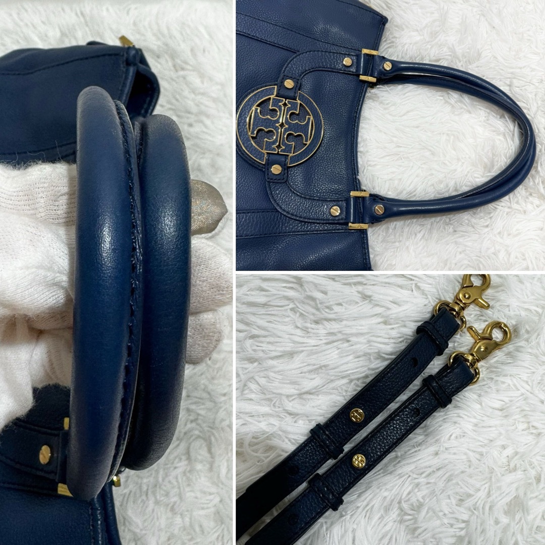 Tory Burch(トリーバーチ)の超美品✨TORY BURCH トリーバーチ　アマンダ　2wayトートバッグ　A4 レディースのバッグ(トートバッグ)の商品写真